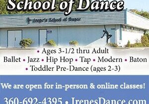 Irenes School of Dance in Silverdale, WA for Ballet, Tap, Jazz & more!
